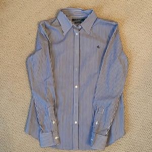 Striped women’s button down